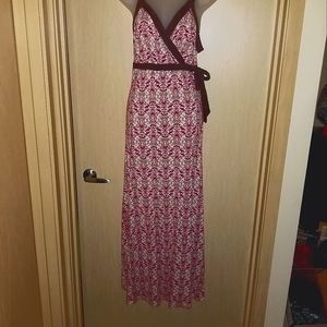 VINTAGE•Full length summer dress